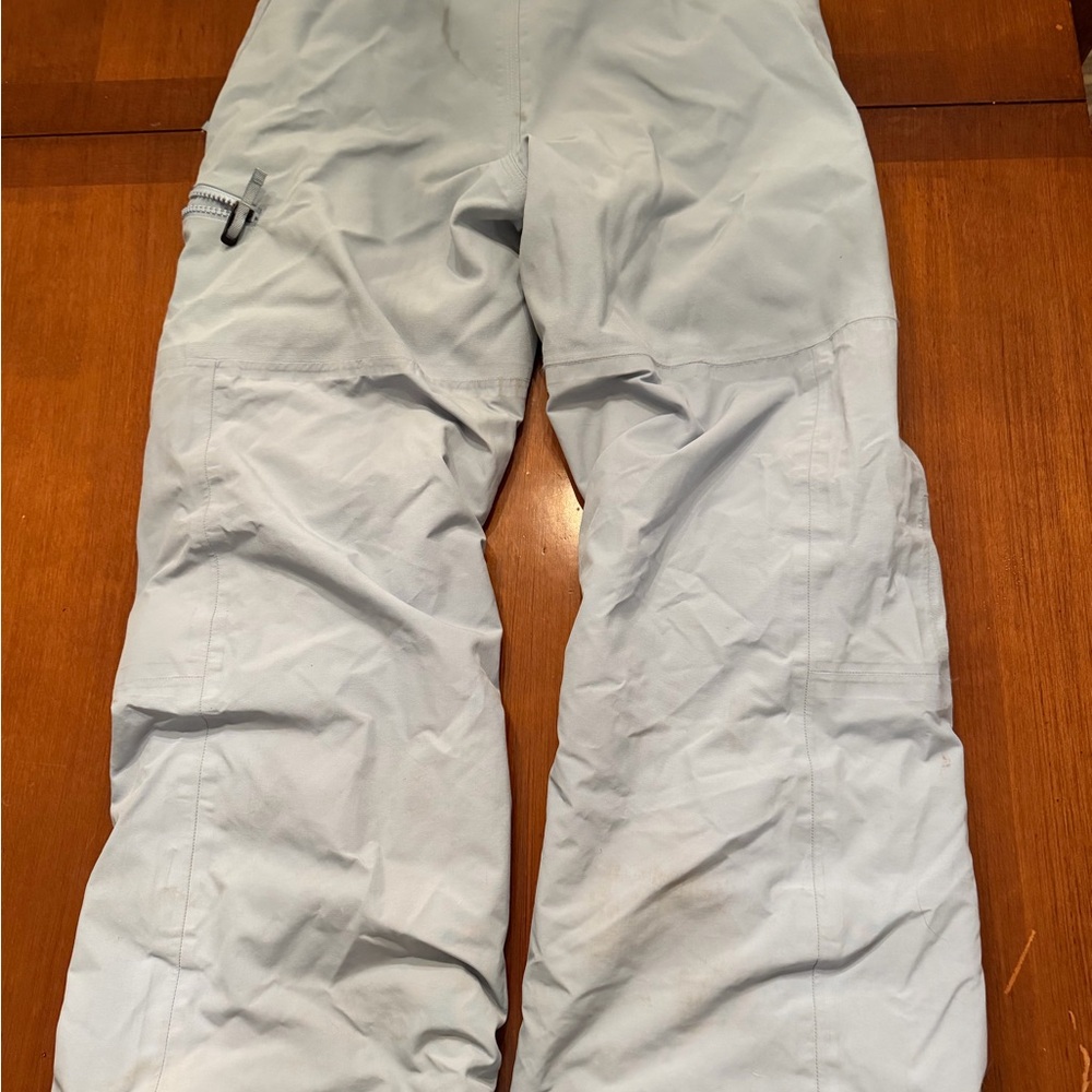Girls M Burton Skyler Light Blue Snowboard Pants - Picture 3 of 6